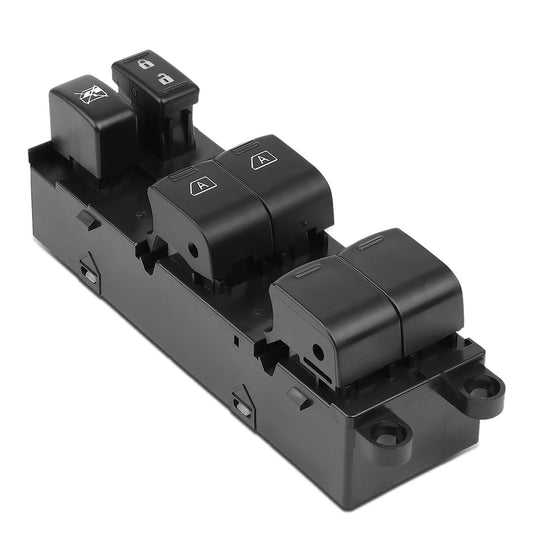 INTERRUPTOR ELEVADOR ELECTRICO 05-07 NISSAN ARMADA / 04-15 NISSAN TITAN CREW CAB - DRIVER SIDE - BLACK