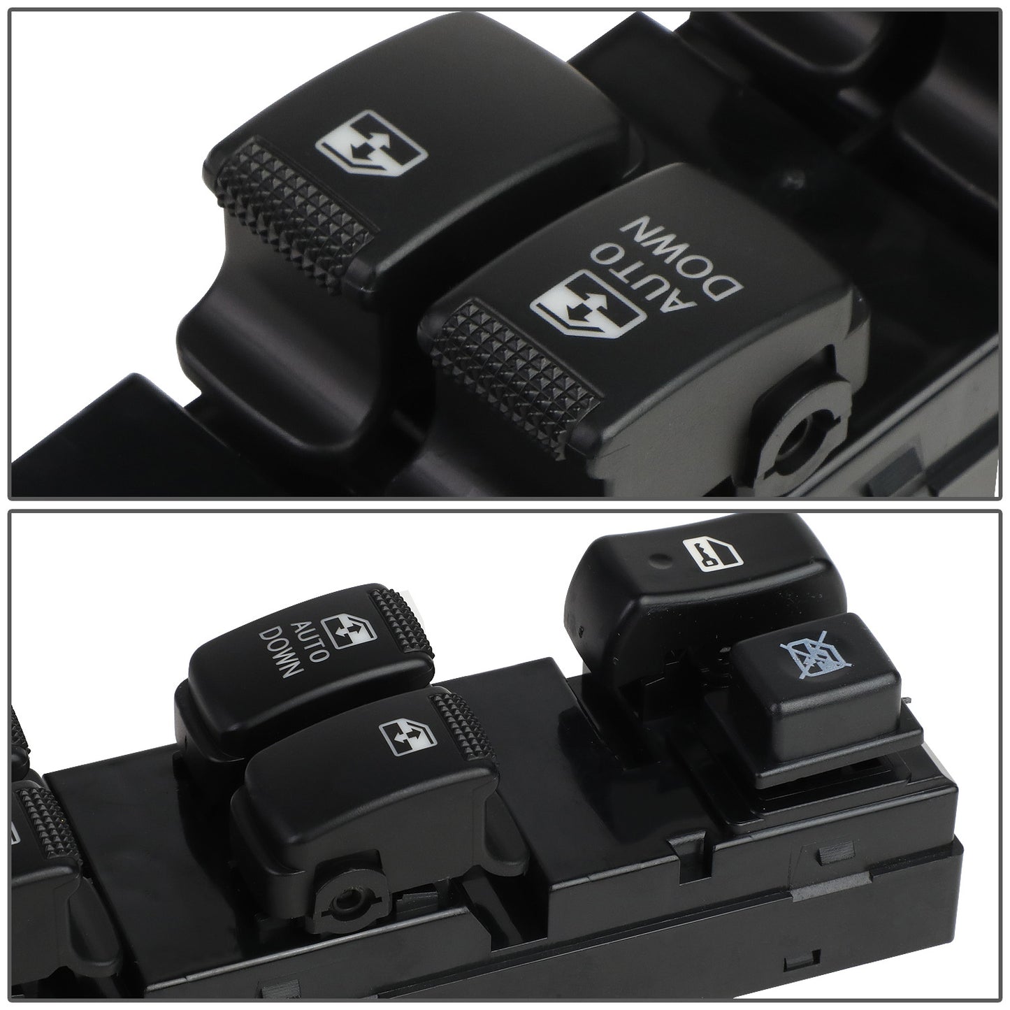 INTERRUPTOR ELEVADOR ELECTRICO 05-09 HYUNDAI TUCSON - DRIVER SIDE - BLACK