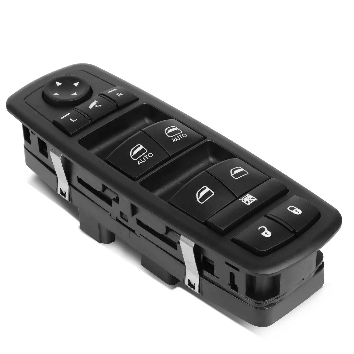 INTERRUPTOR ELEVADOR ELECTRICO 12-15 CHRYSLER TOWN & COUNTRY / 12-19 DODGE GRAND CARAVAN / 13-17 DODGE RAM 1500 / 13-16 DODGE RAM 2500 / 2015 DODGE RAM 3500 - DRIVER SIDE - BLACK