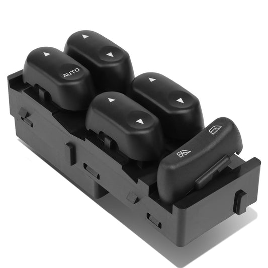 INTERRUPTOR ELEVADOR ELECTRICO 02-03 FORD F-150 / 2003 FORD F-250 SUPER DUTY - FITS CREW CAB MODELS - DRIVER SIDE - BLACK