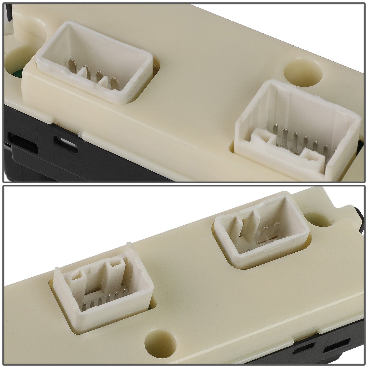 INTERRUPTOR ELEVADOR ELECTRICO 04-12 CHEVY COLORADO, GMC CANYON / 06-10 HUMMER H3 / 09-10 HUMMER H3T / 2206 ISUZU I-350 / 07-08 ISUZU I-370 - FITS CREW CAB MODELS ONLY - DRIVER SIDE - BLACK