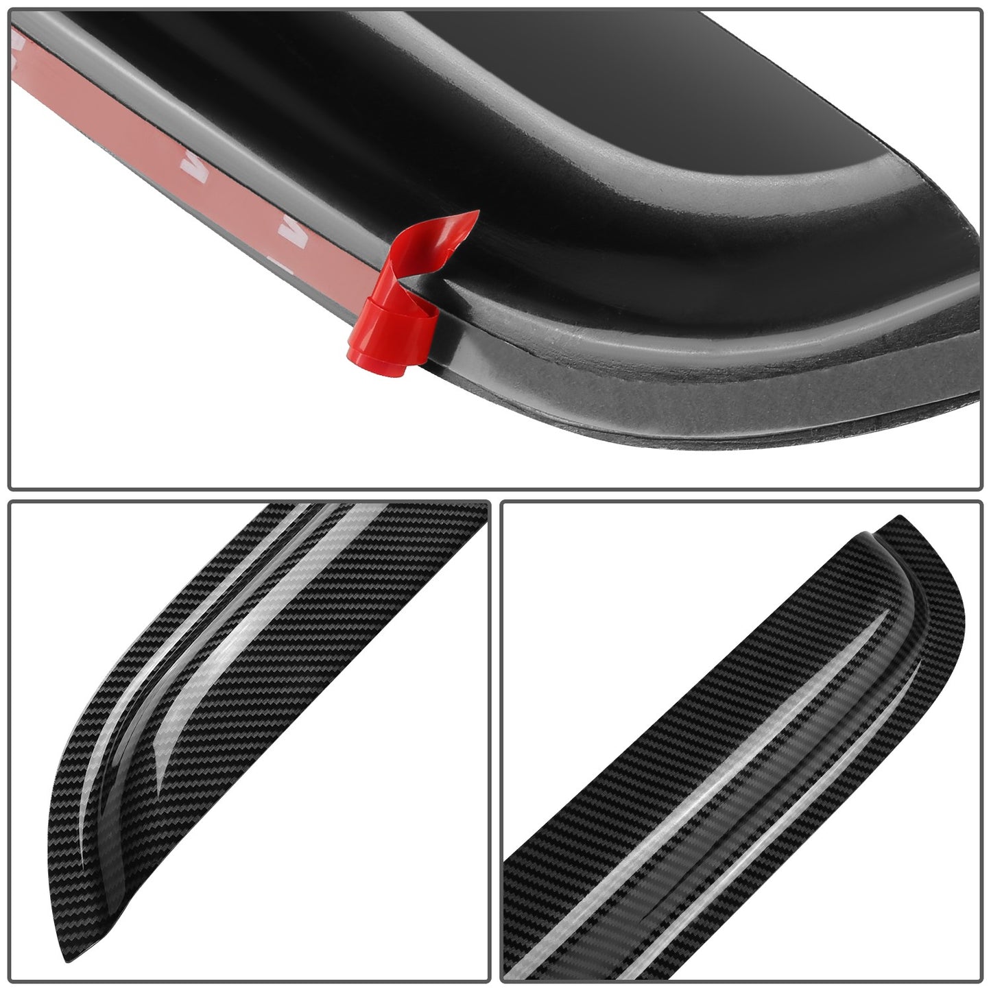 PROTECTOR DE VENTANA WINDOW VISORS - 95-01 CHEVY BLAZER / 95-05 GMC JIMMY / 96-01 OLDSMOBILE BRAVADA - 4-DR - 4PCS - SMOKE