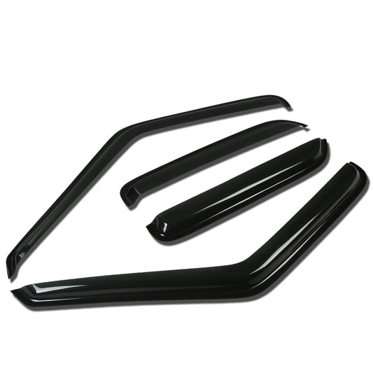 PROTECTOR DE VENTANA WINDOW VISORS - 95-05 CHEVY BLAZER / 95-01 GMC JIMMY / 96-01 OLDSMOBILE BRAVADA - 4PCS - DARK SMOKE