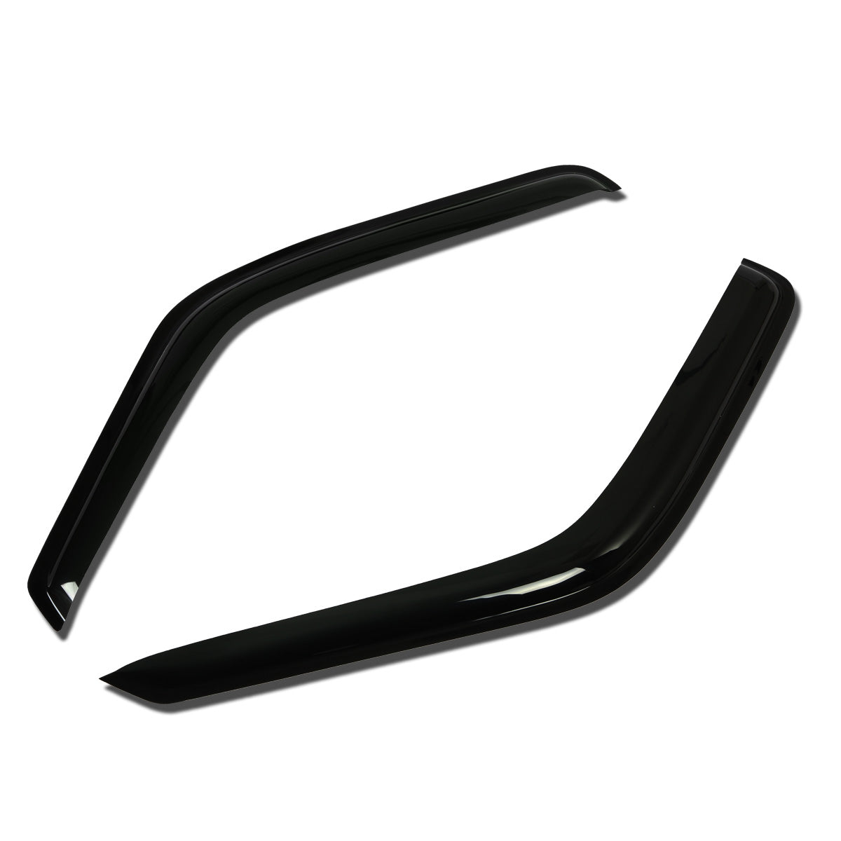 PROTECTOR DE VENTANA WINDOW VISORS - 87-96 DODGE DAKOTA - 2PCS - STANDARD CAB - DARK SMOKE