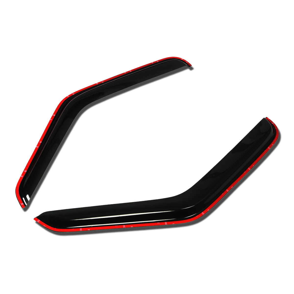 PROTECTOR DE VENTANA WINDOW VISORS - 92-02 FORD E-150, E-150 ECONOLINE / 91-99 FORD E-150 ECONOLING CLUB WAGON / 92-99 FORD E-350 ECONOLINE CLUB WAGON / 03-06 FORD E-250 / 03-07 FORD E-150 / 04-07 FORD E-350 - 2PCS - SUPER DUTY - DARK SMOKE