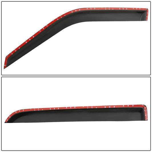 PROTECTOR DE VENTANA WINDOW VISORS - FORD EXPEDITION 1997-2017 / LINCOLN NAVIGATOR 1998-2017 - 4PCS - BLACK