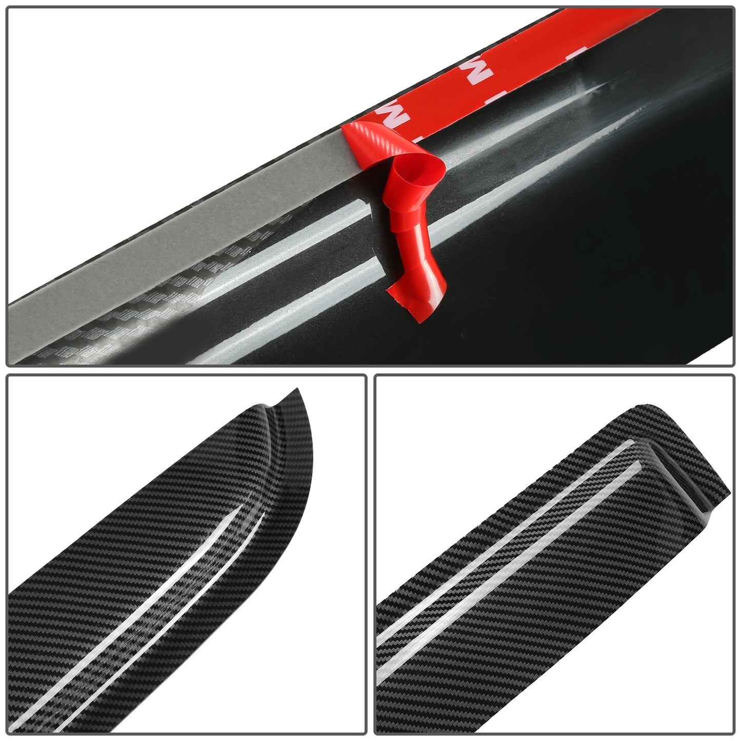 PROTECTOR DE VENTANA WINDOW VISORS - FORD EXPEDITION 1997-2017 / LINCOLN NAVIGATOR 1998-2017 - 4PCS - BLACK