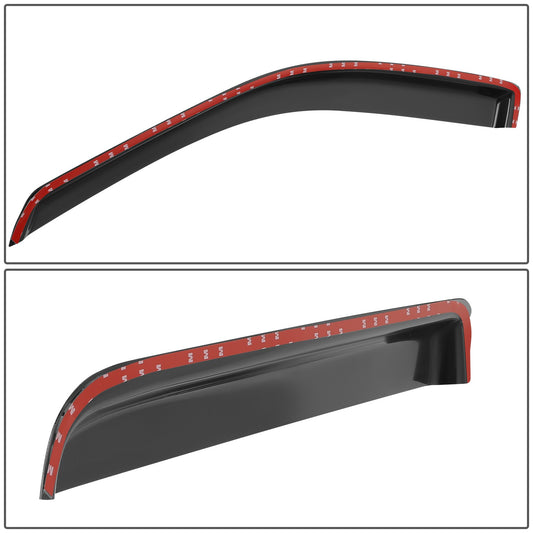 PROTECTOR DE VENTANA WINDOW VISORS - FORD EXPLORER 2002-2010 / MERCURY MOUNTAINEER 2002-2010 / LINCOLN AVIATOR 2003-2005 - 4PCS - SMOKE