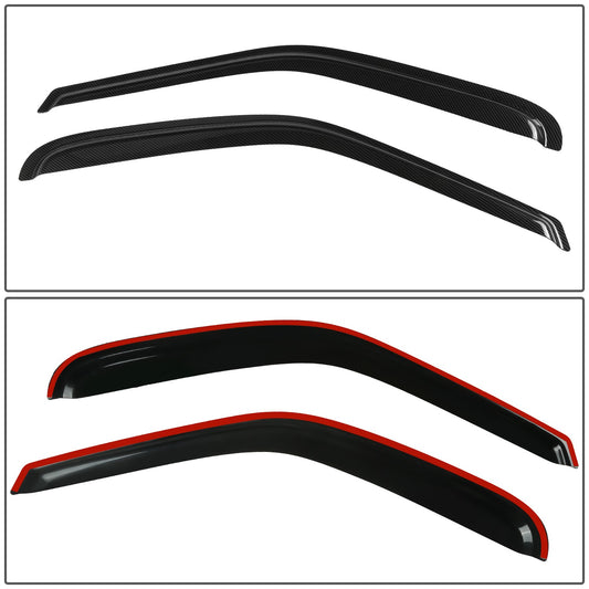 PROTECTOR DE VENTANA WINDOW VISORS - FORD F-150 1997-2003 / FORD F-150 HERITAGE 2004 / FORD F-250 1997-1999 - FITS STANDARD CAB MODELS - 2PCS - SMOKE