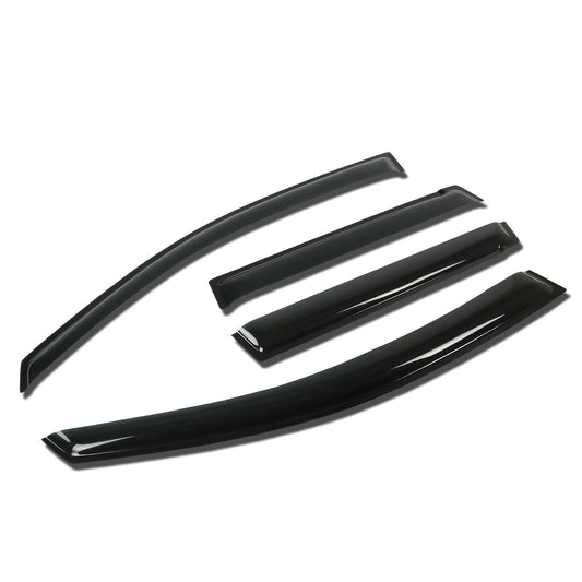 PROTECTOR DE VENTANA WINDOW VISORS - 06-08 HONDA FIT - 4PCS - DARK SMOKE