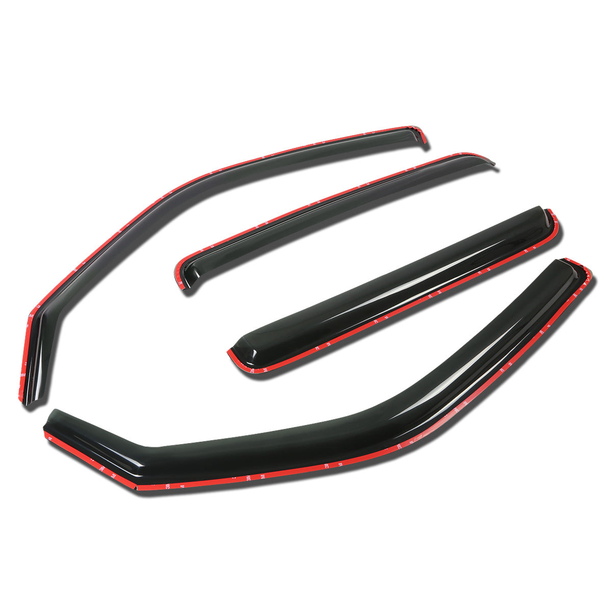 PROTECTOR DE VENTANA WINDOW VISORS - 06-14 HONDA RIDGELINE - 4PCS - DARK SMOKE