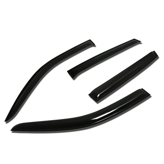 PROTECTOR DE VENTANA WINDOW VISORS - 05-09 HYUNDAI TUCSON - 4PCS - DARK SMOKE