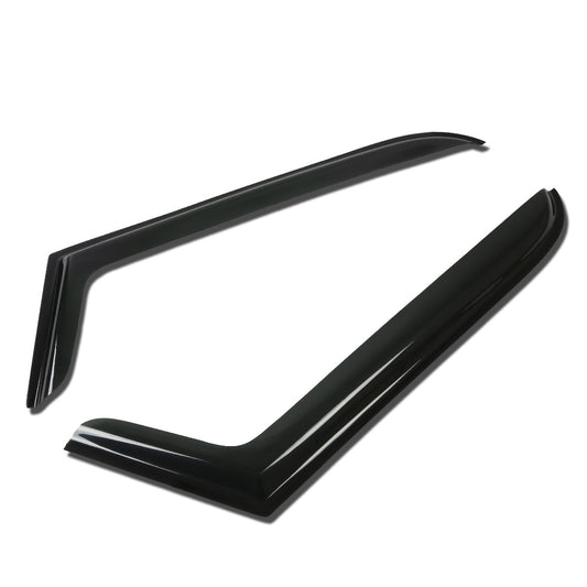PROTECTOR DE VENTANA WINDOW VISORS - 97-06 JEEP WRANGLER 2-DR - 2PCS - DARK SMOKE