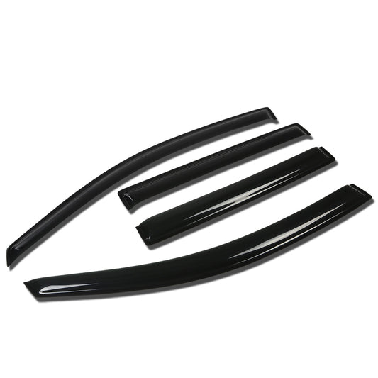 PROTECTOR DE VENTANA WINDOW VISORS - 04-10 INFINITI QX56 / 2004 NISSAN PATHFINDER / 05-14 NISSAN ARMADA - 4PCS - DARK SMOKE