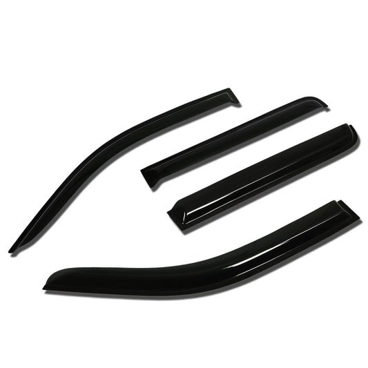 PROTECTOR DE VENTANA WINDOW VISORS - 05-14 NISSAN FRONTIER - 4PCS - DARK SMOKE