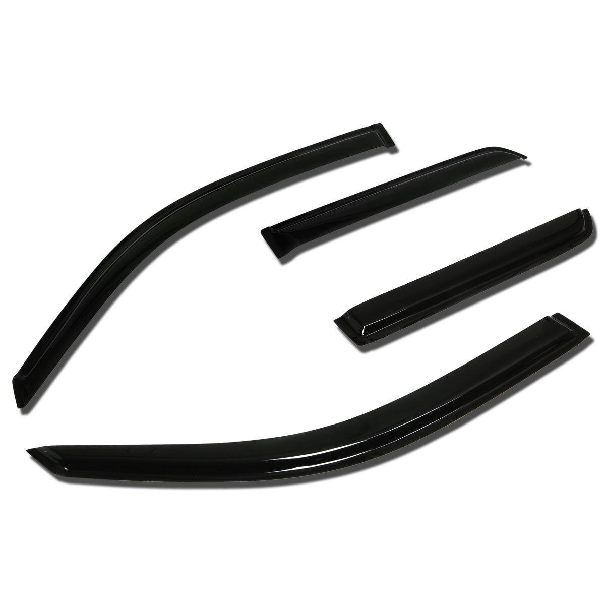 PROTECTOR DE VENTANA WINDOW VISORS - 03-09 TOYOTA 4RUNNER - 4PCS - DARK SMOKE
