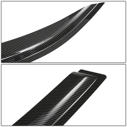 PROTECTOR DE VENTANA WINDOW VISORS - 02-06 TOYOTA CAMRY - CARBON FIBER PATTERN STYLING - 4PCS - BLACK