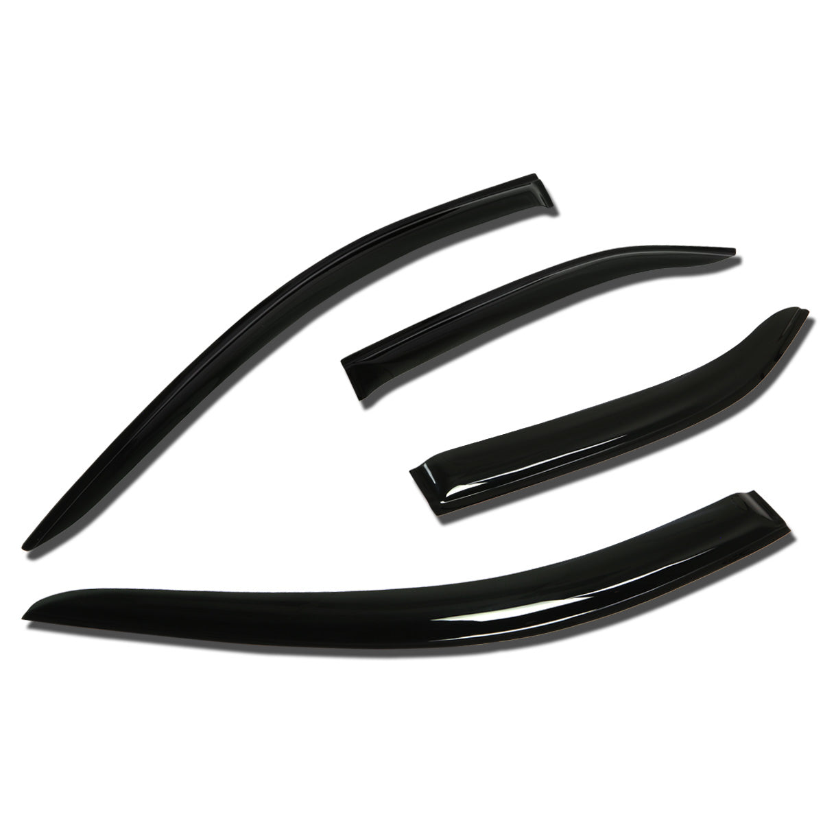 PROTECTOR DE VENTANA WINDOW VISORS - 07-11 TOYOTA CAMRY - 4PCS - DARK SMOKE