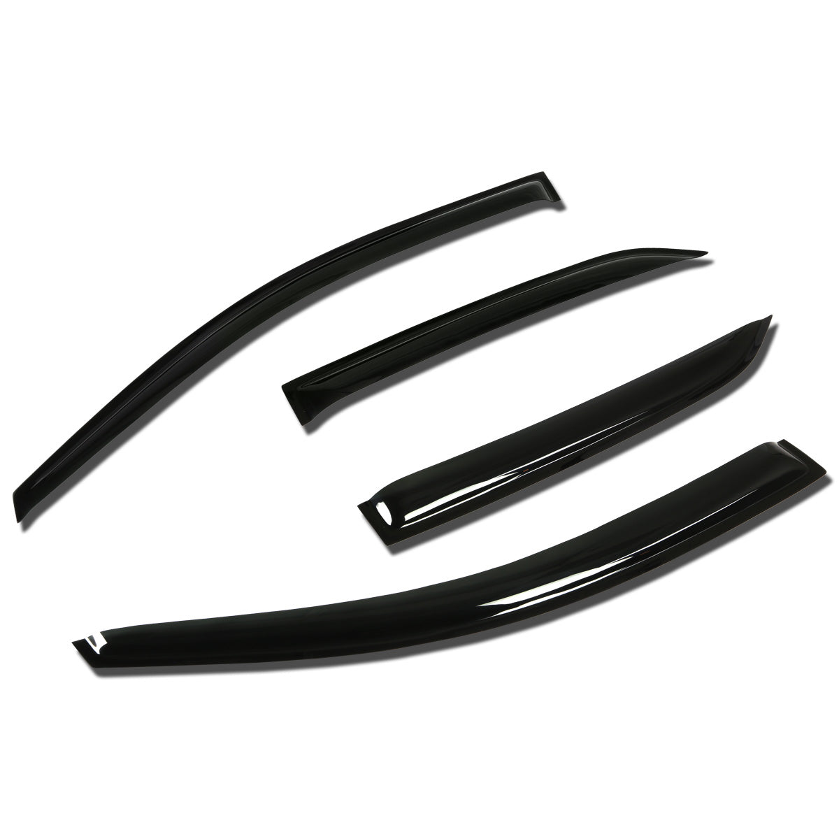 PROTECTOR DE VENTANA WINDOW VISORS - 09-13 TOYOTA COROLLA - 4PCS - DARK SMOKE