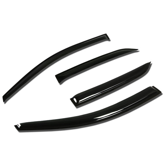 PROTECTOR DE VENTANA WINDOW VISORS - 09-13 TOYOTA COROLLA - 4PCS - DARK SMOKE