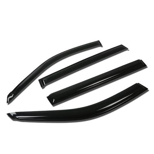 PROTECTOR DE VENTANA WINDOW VISORS - 01-07 TOYOTA HIGHLANDER - 4PCS - DARK SMOKE