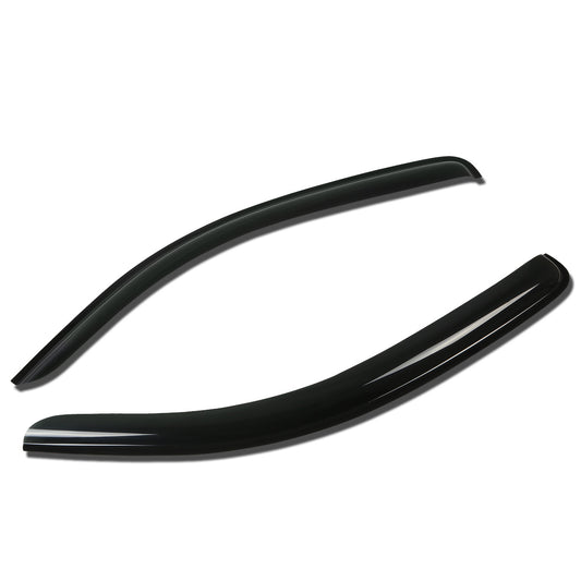 PROTECTOR DE VENTANA WINDOW VISORS - 06-14 TOYOTA TACOMA - 2PCS - CREWMAX - DARK SMOKE