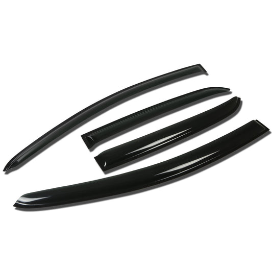 PROTECTOR DE VENTANA WINDOW VISORS - 07-11 TOYOTA YARIS 4-DR - 4PCS - DARK SMOKE