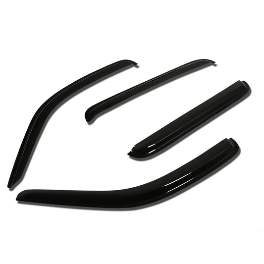 PROTECTOR DE VENTANA WINDOW VISORS - 02-07 JEEP LIBERTY - 4PCS - DARK SMOKE