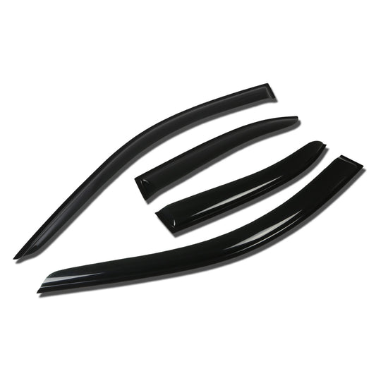 PROTECTOR DE VENTANA WINDOW VISORS - 99-05 VOLKSWAGEN JETTA 4-DR- 4PCS - DARK SMOKE