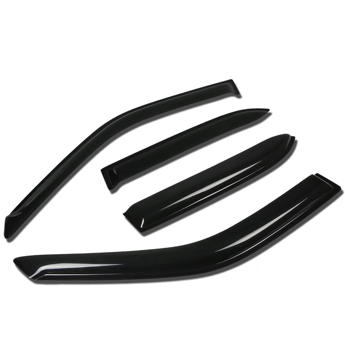 PROTECTOR DE VENTANA WINDOW VISORS - 98-02 CHEVY PRISM, TOYOTA COROLLA - 4PCS - DARK SMOKE