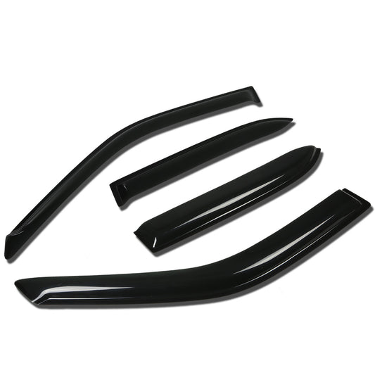 PROTECTOR DE VENTANA WINDOW VISORS - 98-02 CHEVY PRISM, TOYOTA COROLLA - 4PCS - DARK SMOKE