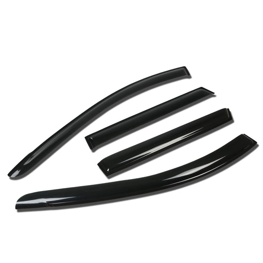 PROTECTOR DE VENTANA WINDOW VISORS - 09-10 PONTIAC VIBE / 09-14 TOYOTA MATRIX - 4PCS - DARK SMOKE