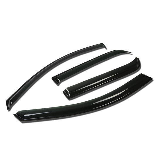 PROTECTOR DE VENTANA WINDOW VISORS - 07-13 GMC ACADIA / 07-10 SATURN OUTLOOK / 2007 HYUNDAI AZERA - 4PCS - DARK SMOKE