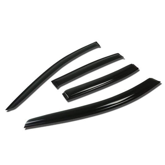 PROTECTOR DE VENTANA WINDOW VISORS - 08-12 CHEVY MALIBU - 4PCS - DARK SMOKE