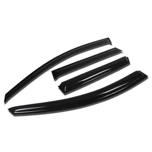 PROTECTOR DE VENTANA WINDOW VISORS - 10-13 MAZDA 3 - 4PCS - DARK SMOKE