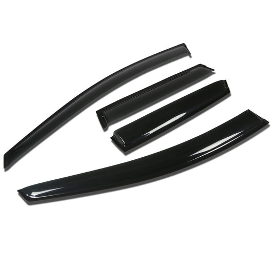 PROTECTOR DE VENTANA WINDOW VISORS - 08-11 MAZDA CX-7 - 4PCS - DARK SMOKE