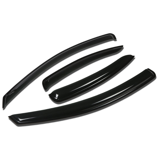 PROTECTOR DE VENTANA WINDOW VISORS - 04-10 MITSUBISH GALANT - 4PCS - DARK SMOKE