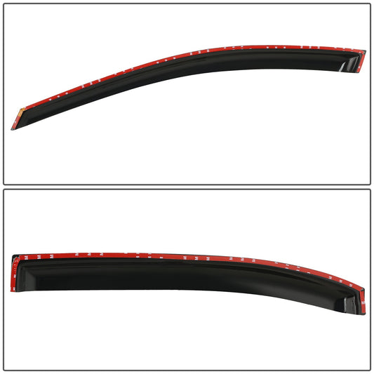 PROTECTOR DE VENTANA WINDOW VISORS - HYUNDAI SONATA 2006-2010 - 4PCS - SMOKE