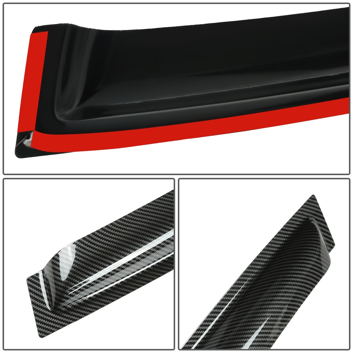 PROTECTOR DE VENTANA WINDOW VISORS - HYUNDAI SONATA 2006-2010 - 4PCS - SMOKE