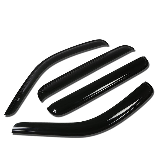 PROTECTOR DE VENTANA WINDOW VISORS - 08-12 JEEP LIBERTY - 4PCS - DARK SMOKE