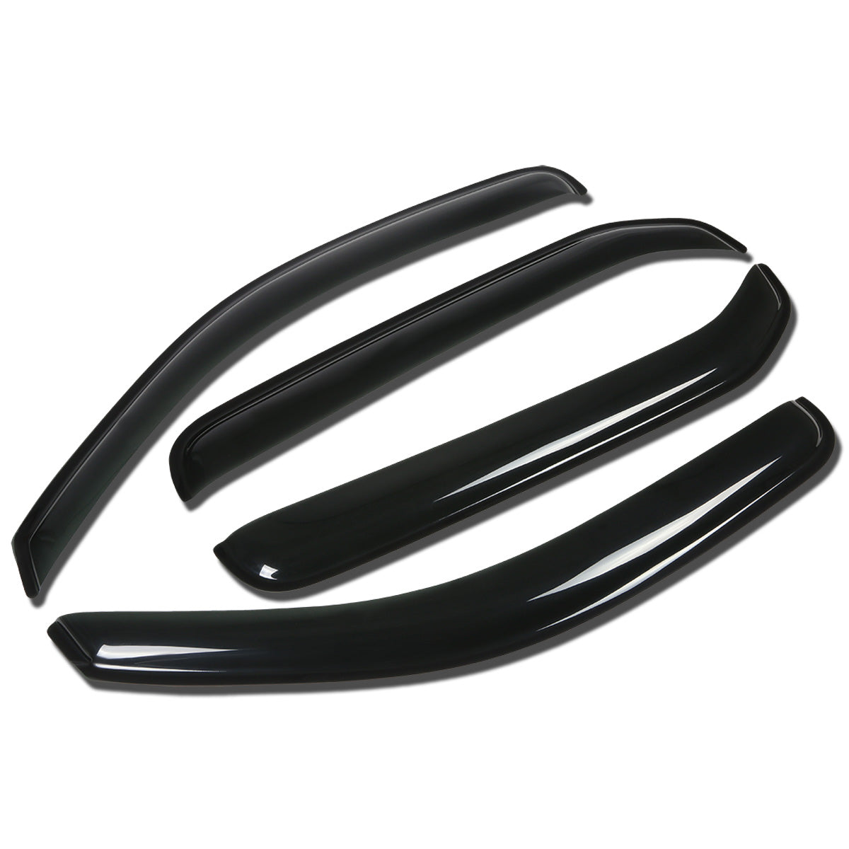 PROTECTOR DE VENTANA WINDOW VISORS - 05-15 NISSAN XTERRA - 4PCS - DARK SMOKE