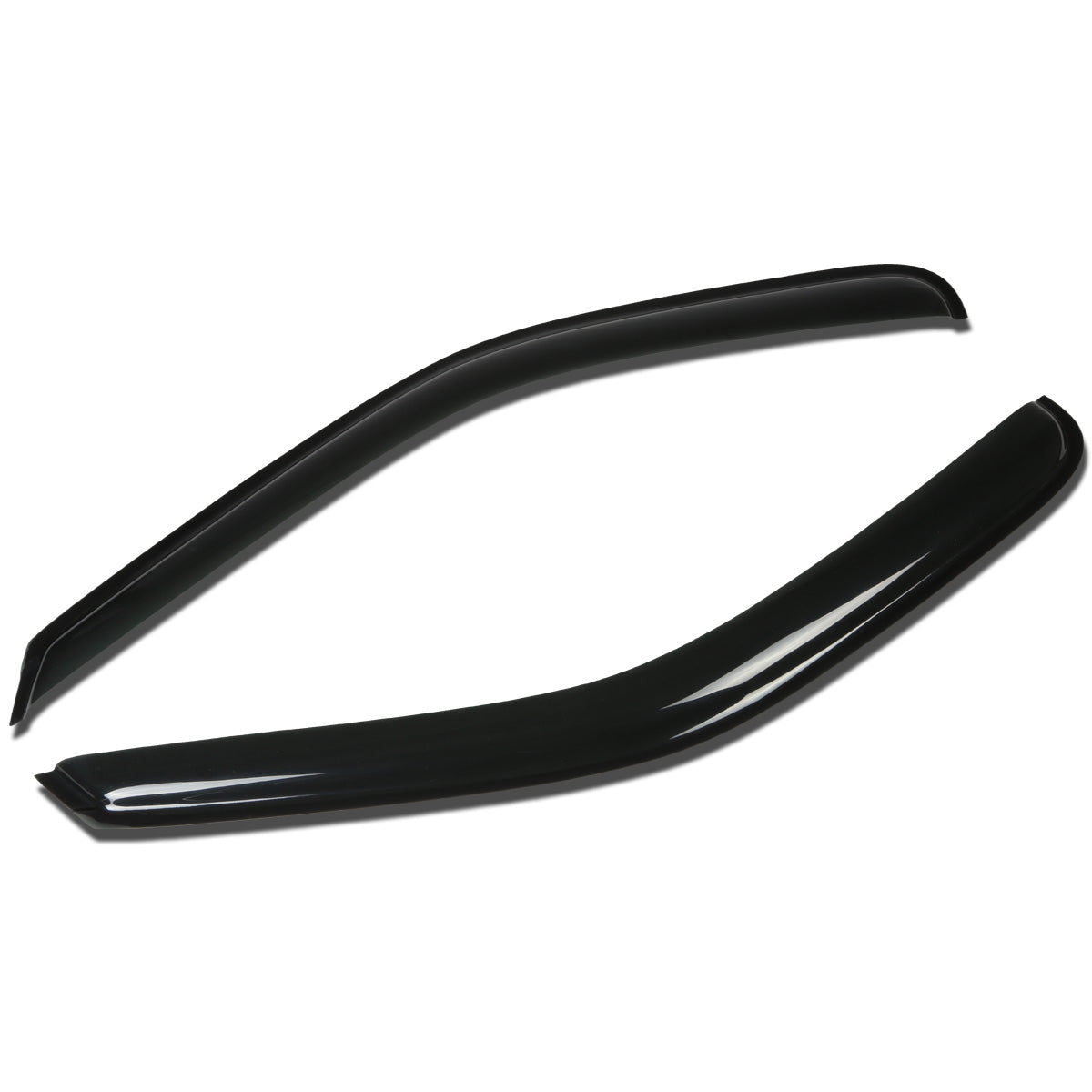 PROTECTOR DE VENTANA WINDOW VISORS - 97-98 PONTIAC TRANSPORT / 97-04 OLDSMOBILE SILHOUETTE / 97-05 CHEVY VENTURE / 99-04 PONTIAC MONTANA - 2PCS - DARK SMOKE