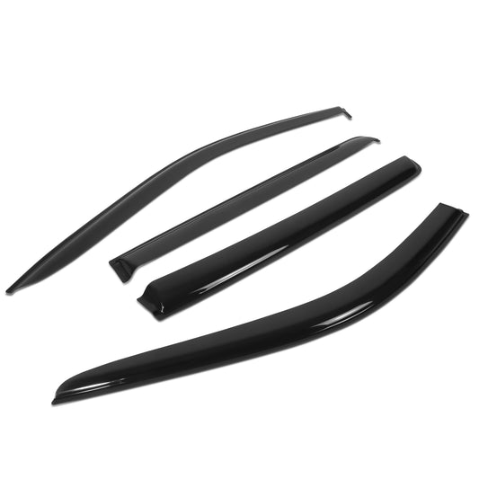 PROTECTOR DE VENTANA WINDOW VISORS - 19-23 CHEVROLET (CHEVY) SILVERADO 1500 CREW CAB / 20-23 CHEVROLET SILVERADO 2500HD 3500HD CREW CAB / 19-23 GMC SIERRA 1500 CREW CAB / 20-23 GMC SIERRA 2500HD 3500HD CREW CAB