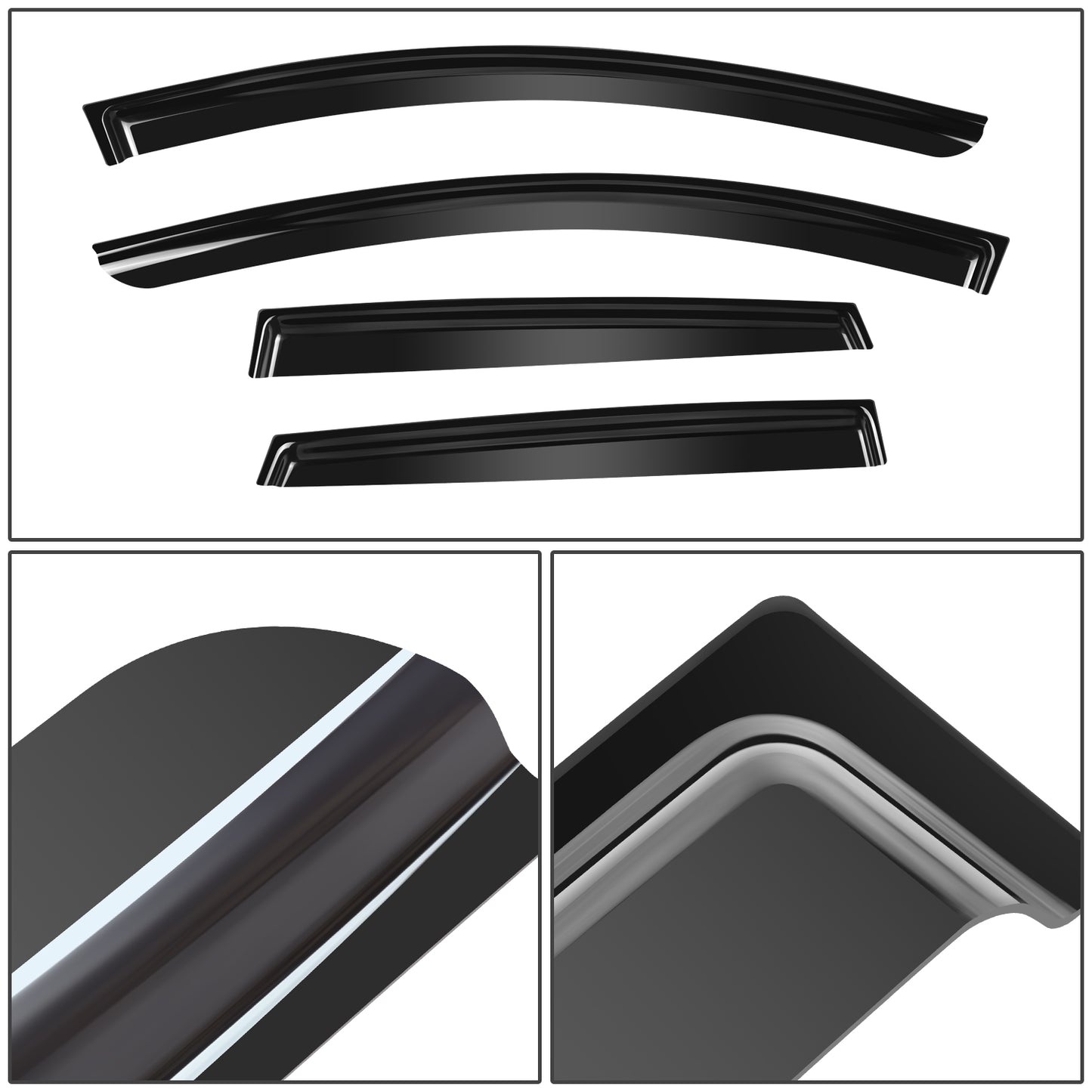 PROTECTOR DE VENTANA WINDOW VISORS - 15-23 NISSAN MURANO S SV SL PLATINUM