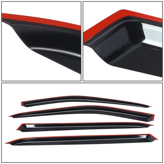 PROTECTOR DE VENTANA WINDOW VISORS - 18-23 NISSAN KICKS / 19-21 S SV SR