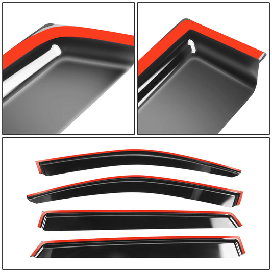 PROTECTOR DE VENTANA WINDOW VISORS - 13-19 NISSAN SENTRA S SV SR