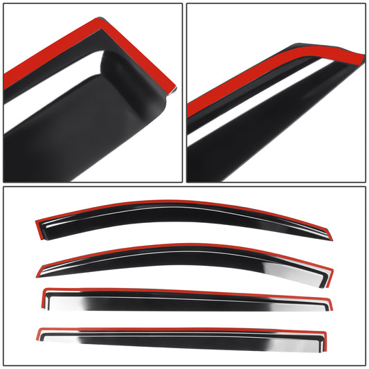 PROTECTOR DE VENTANA WINDOW VISORS - 21-23 TOYOTA SIENNA LE XLE XSE LIMITED PLATINUM