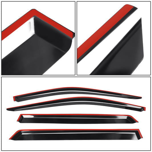 PROTECTOR DE VENTANA WINDOW VISORS - 21-23 CHEVROLET CHEVY TAHOE & COMPATIBLE WITH GMC YUKON