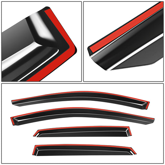 PROTECTOR DE VENTANA WINDOW VISORS - 18-23 HYUNDAI KONA SE SEL PLUS NIGHT LIMITED ULTIMATE 19 20 21