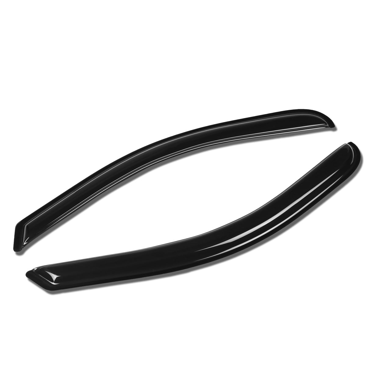 PROTECTOR DE VENTANA WINDOW VISORS - 14-17 CHEVY SILVERADO 1500, GMC SIERRA 1500 / 15-17 CHEVY SILVERADO 2500HD, 3500HD, GMC SIERRA 2500HD, 3500HD - STANDARD CAB - 2PCS - DARK SMOKE